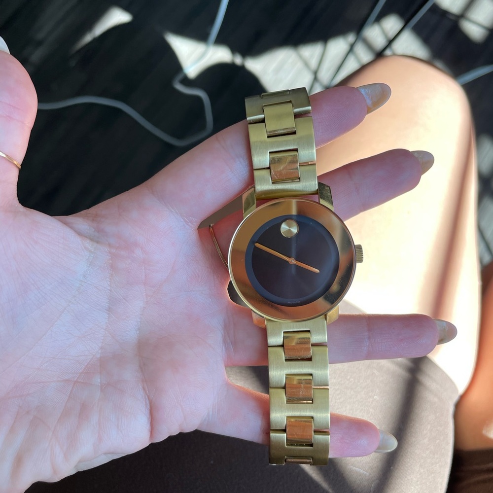 Movado Bold Ceramic black face